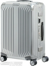Samsonite Lite Box ALU 55cm Frame suitcase 122705  ALUMINIUM