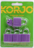Korjo Luggage key locks 4-pack LLC40 PURPLE