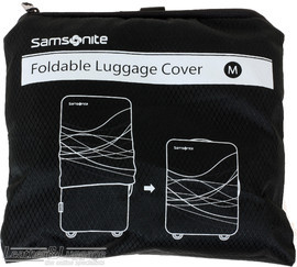 Samsonite foldable luggage cover (medium) 57548 BLACK