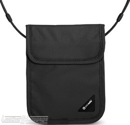 Pacsafe COVERSAFE X75 anti-theft RFID blocking neck pouch 10148100 Black
