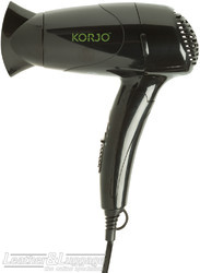 Korjo Foldaway hair dryer HD80 Black