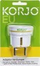 Korjo adaptor for Europe KAEU