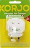Korjo adaptor for Europe (Italy & Switzerland) KAEUIS