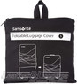 Samsonite foldable luggage cover (small) 57547 BLACK