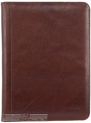 Pierre Cardin A4 Leather compendium PC3062 CHOCOLATE