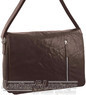 Pierre Cardin Leather messenger bag PC2798 BROWN