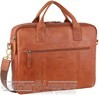 Pierre Cardin Leather briefcase PC2807 COGNAC