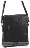 Pierre Cardin Leather shoulder bag PC2794 BLACK