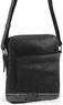 Pierre Cardin Leather shoulder bag PC2795 BLACK
