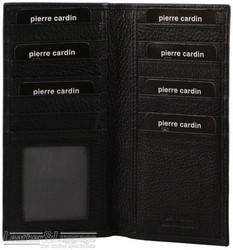 Pierre Cardin Leather suit wallet PC1905 BLACK