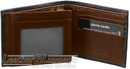Pierre Cardin Leather wallet 2 tone PC2632 BLACK / COGNAC
