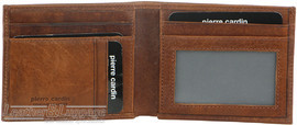 Pierre Cardin Leather wallet slimline PC8873 COGNAC