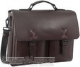 Pierre Cardin Leather briefcase PC3359 BROWN