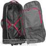 High Sierra Composite V4 wheeled duffle with backpack straps 56cm 136023 Black / Red - 3