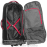 High Sierra Composite V4 wheeled duffle with backpack straps 84cm 136025 Black / Red - 4