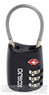 Korjo TSA Flexicable lock TSAFC Black or Silver