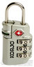 Korjo TSA Combination Indicator lock TSA72 SILVER