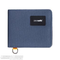 Pacsafe RFIDsafe RFID Blocking Bifold wallet 11000651 Coastal Blue