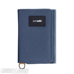 Pacsafe RFIDsafe RFID blocking Trifold wallet 11005651 Coastal Blue