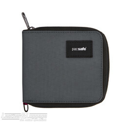 Pacsafe RFIDsafe RFID blocking Zip around wallet 11050144 Slate
